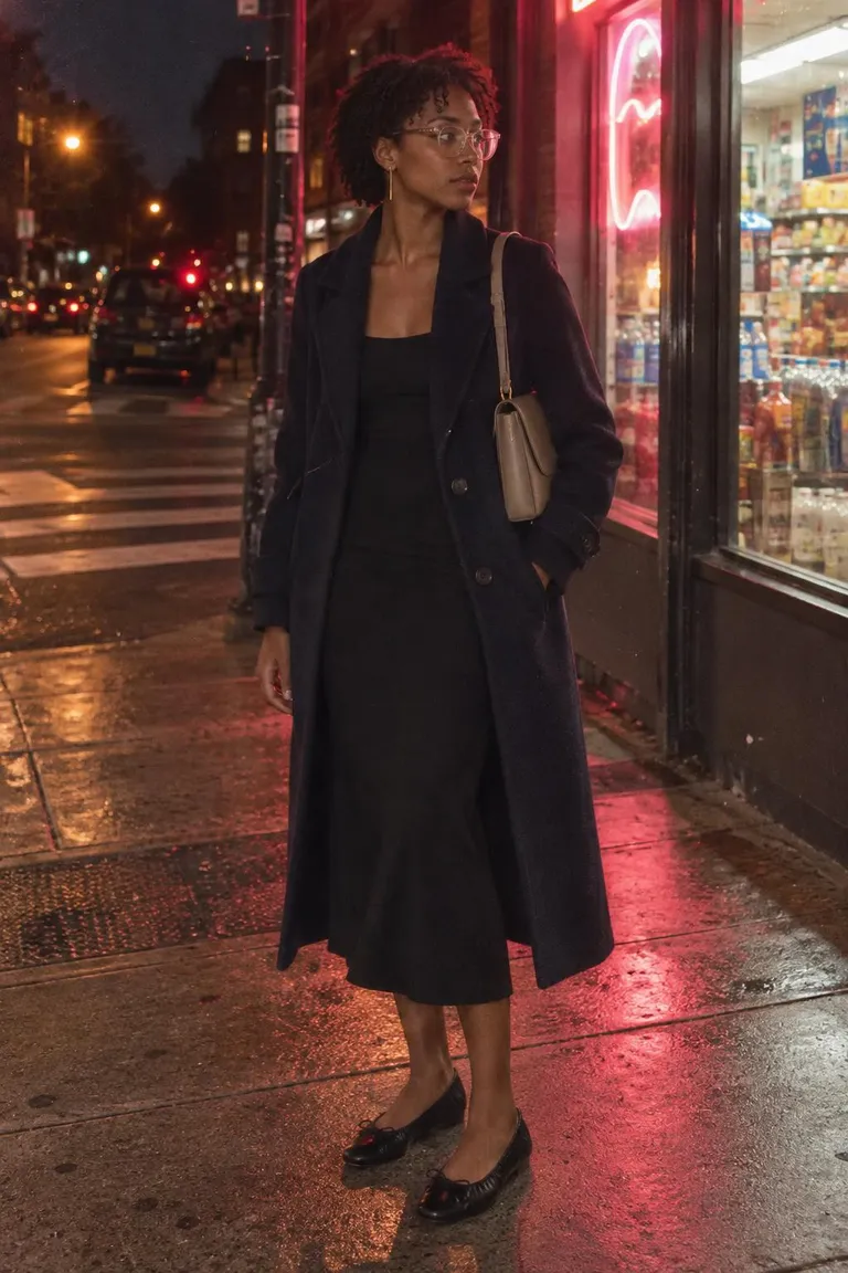 Slip dress, evening
