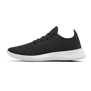 Men's Tree Runner - Jet Black (White Sole)