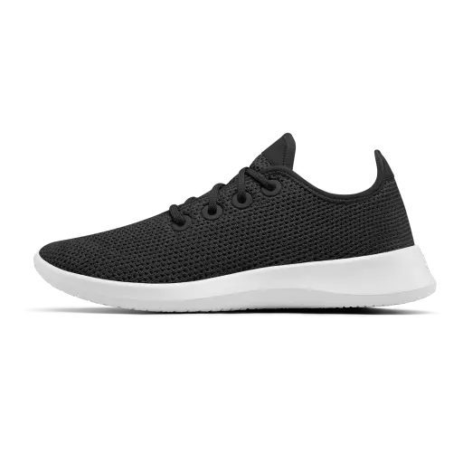 Men's Tree Runner - Jet Black (White Sole)