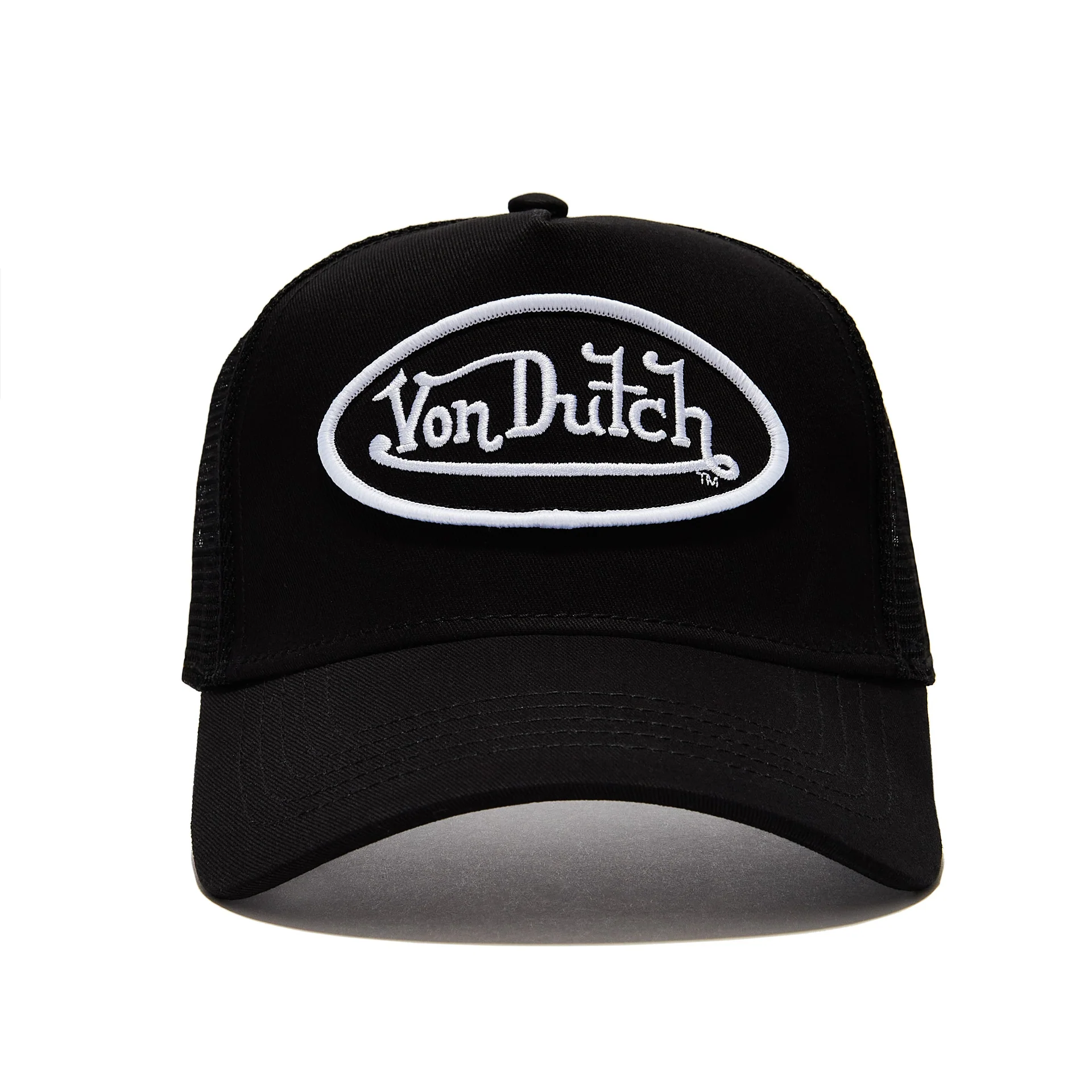 Black & White Classic Trucker Hat 51