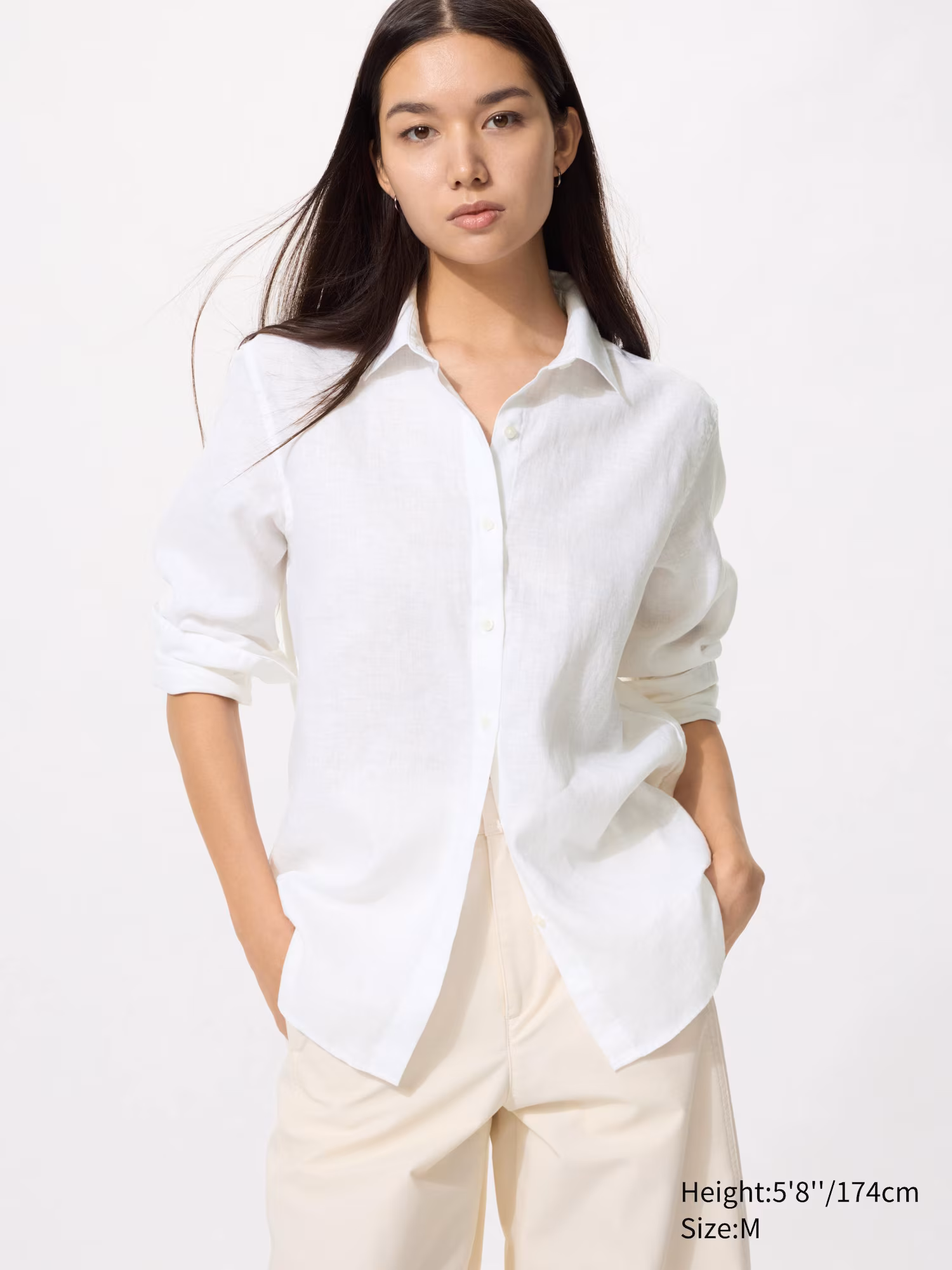Womens Premium Linen Shirt