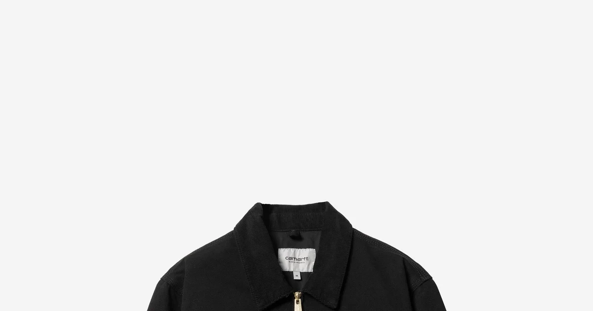 Detroit Jacket (Spring) | Black (rinsed)