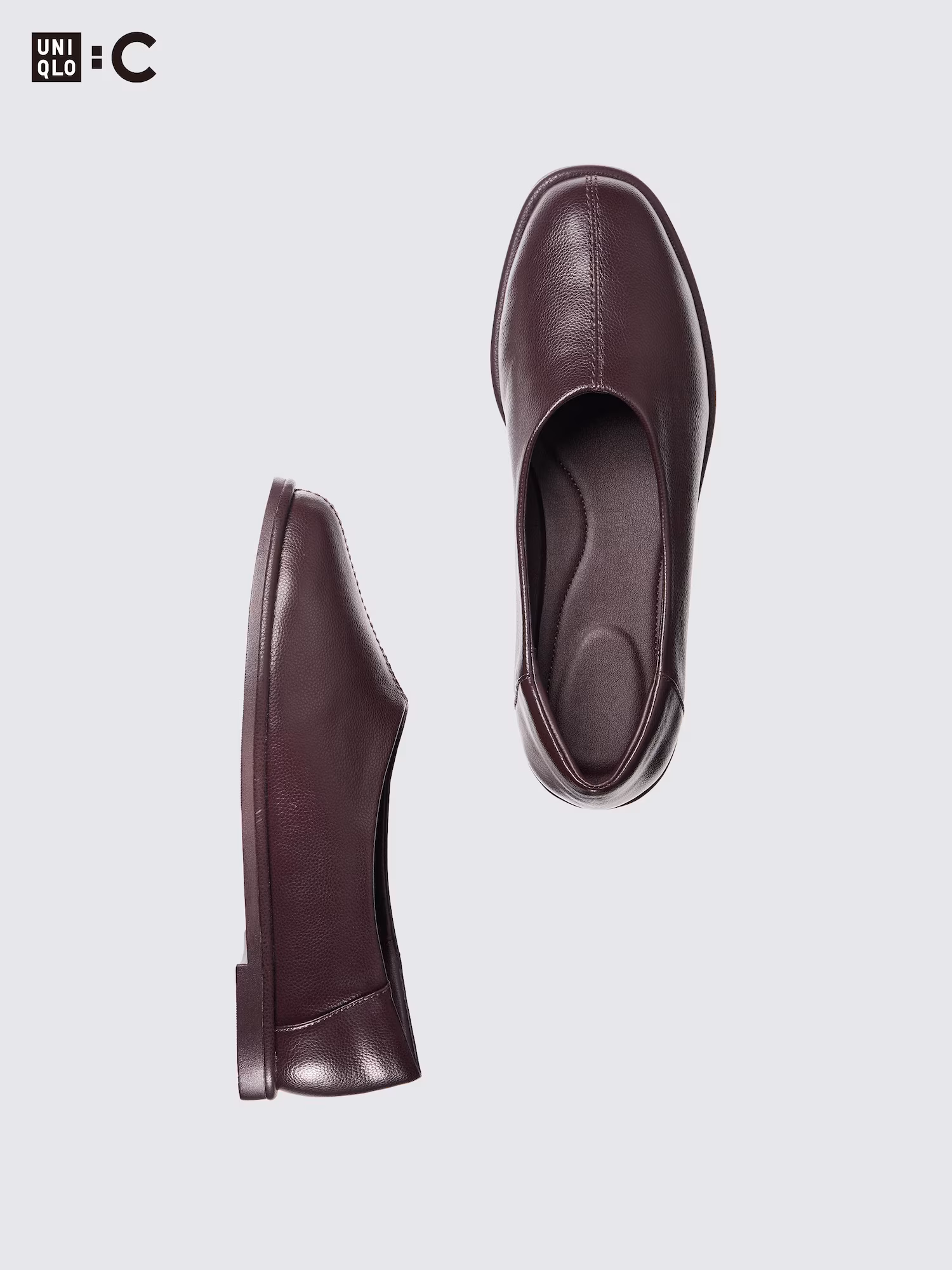 Womens Square Flat Shoes