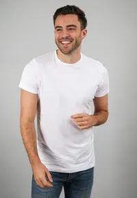ROUND NECK 6-PACK - Basic T-shirt - white