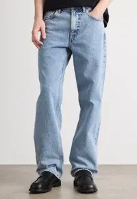 Calvin Klein Jeans 90S STRAIGHT - Straight leg jeans - light blue stone