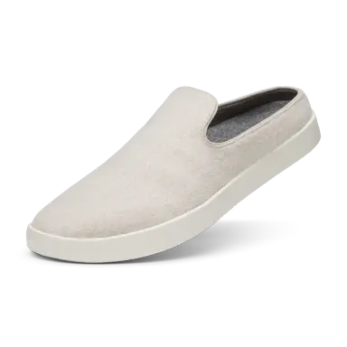 Women's Wool Lounger Mule - Stony Cream (Stony Cream Sole)