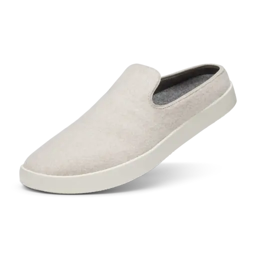 Women's Wool Lounger Mule - Stony Cream (Stony Cream Sole)