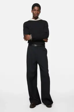 Merino Wool Sweater Black