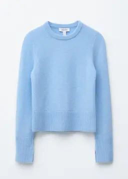 Mohair-Blend Jumper - Light Blue - Knitwear