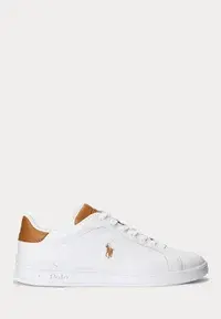 HERITAGE COURT II LEATHER SNEAKER UNISEX - Trainers - white/tan