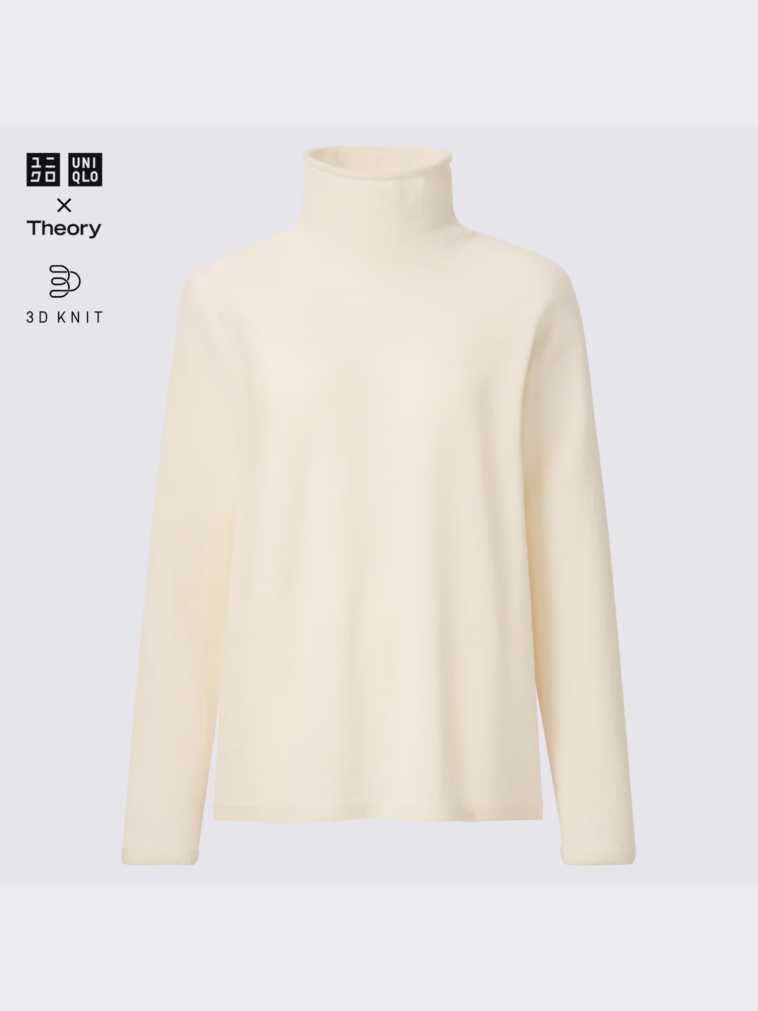 Womens 3D Knit Extra Fine Merino Turtleneck Sweater (Theory)