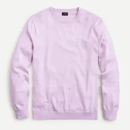 Washable merino wool crewneck sweater
